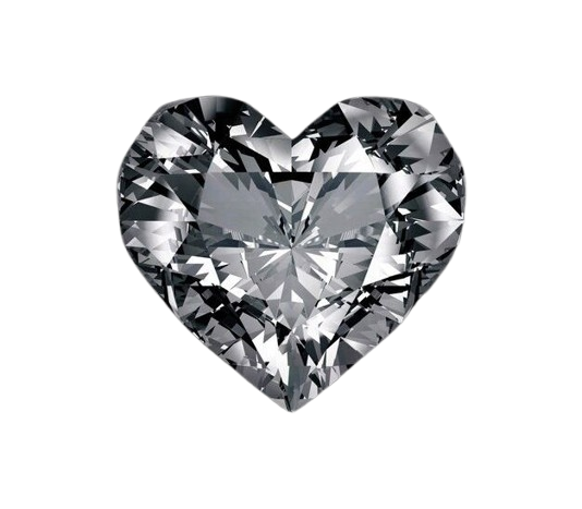 Heart diamond shape